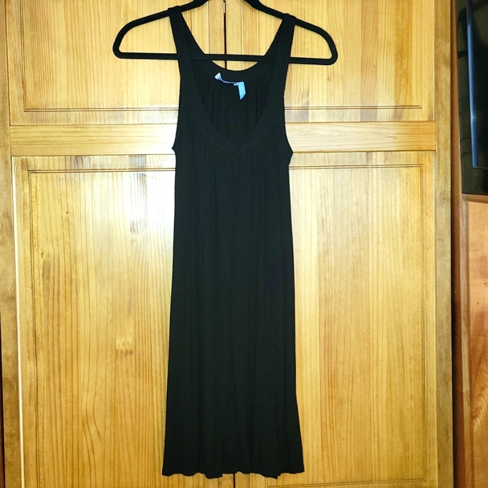 Black Casual Flowy Dress